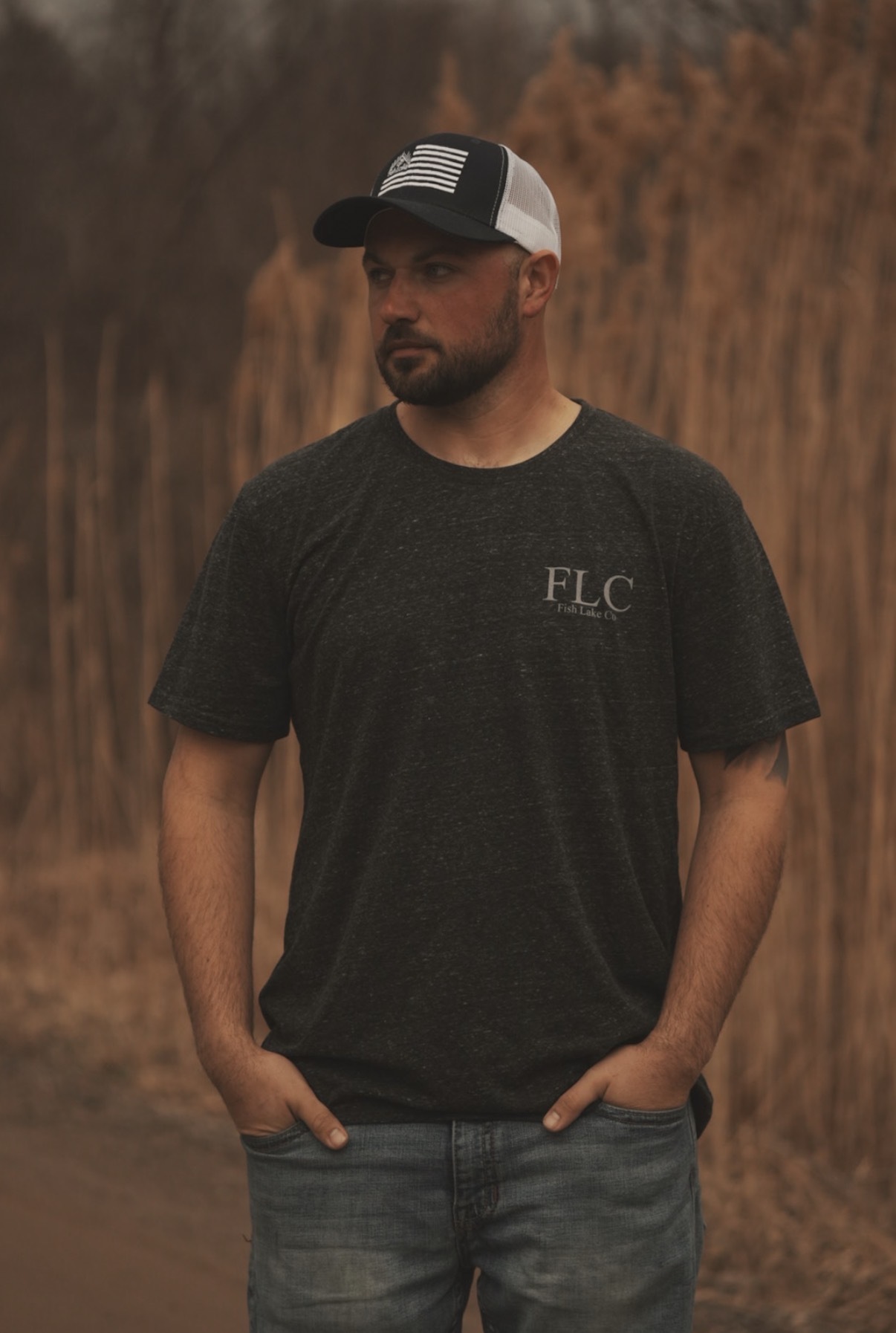 Fish Lake Co Graphic Tee Shirt Made in USA